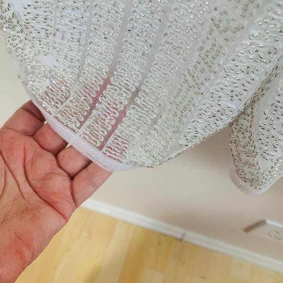 Lulu's White V-Neck Jumpsuit - Picture 9 of 13